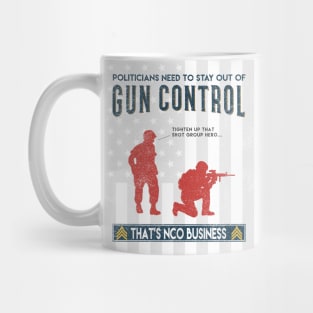 NCO Gun Control Mug